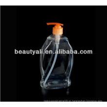Frasco plástico do pulverizador / recipiente plástico do frasco / garrafa cosmética do gel do chuveiro
